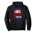 Play Like Soccer Usa Football Soccer Hoodie - Trendy Graphic Men Women