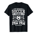 My Favorite Soccer Player Calls Me Paw T-Shirt - Aesthetic Graphic Unisex