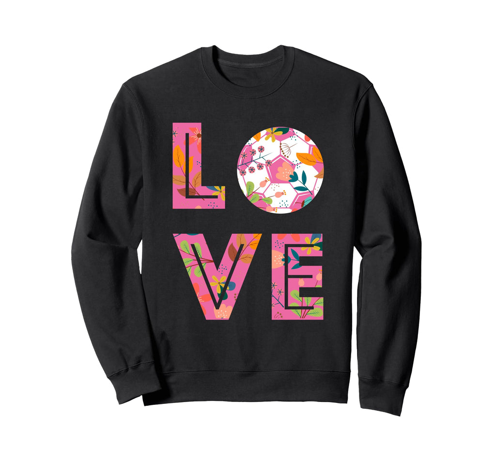 Soccer Heart Love Heartbeat Outfit Sweatshirt - Streetwear Style Unisex