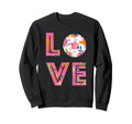 Soccer Heart Love Heartbeat Outfit Sweatshirt - Streetwear Style Unisex