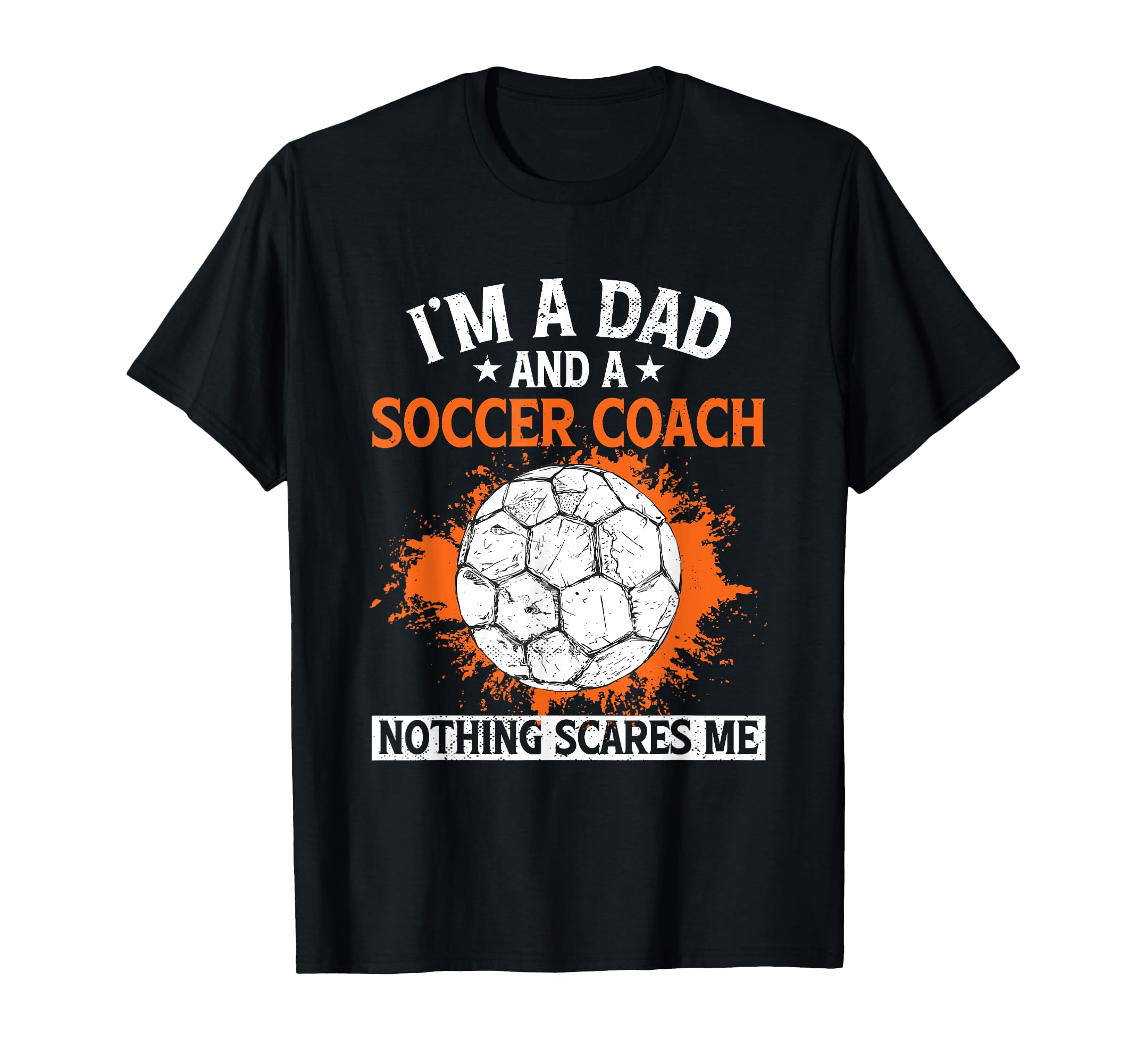 Coaching Soccer Dad Coach Soccer Coach T-Shirt - Graphic Print for Adults