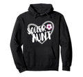 Soccer Aunt Heart Hoodie - Fun Novelty Design Men Women