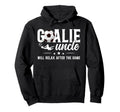 Funny Soccer Goalie Uncle Soccer Hoodie - Aesthetic Graphic Men Women