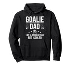 Hockey Goalie Dad Definition Dad Hoodie - Aesthetic Graphic for Adults