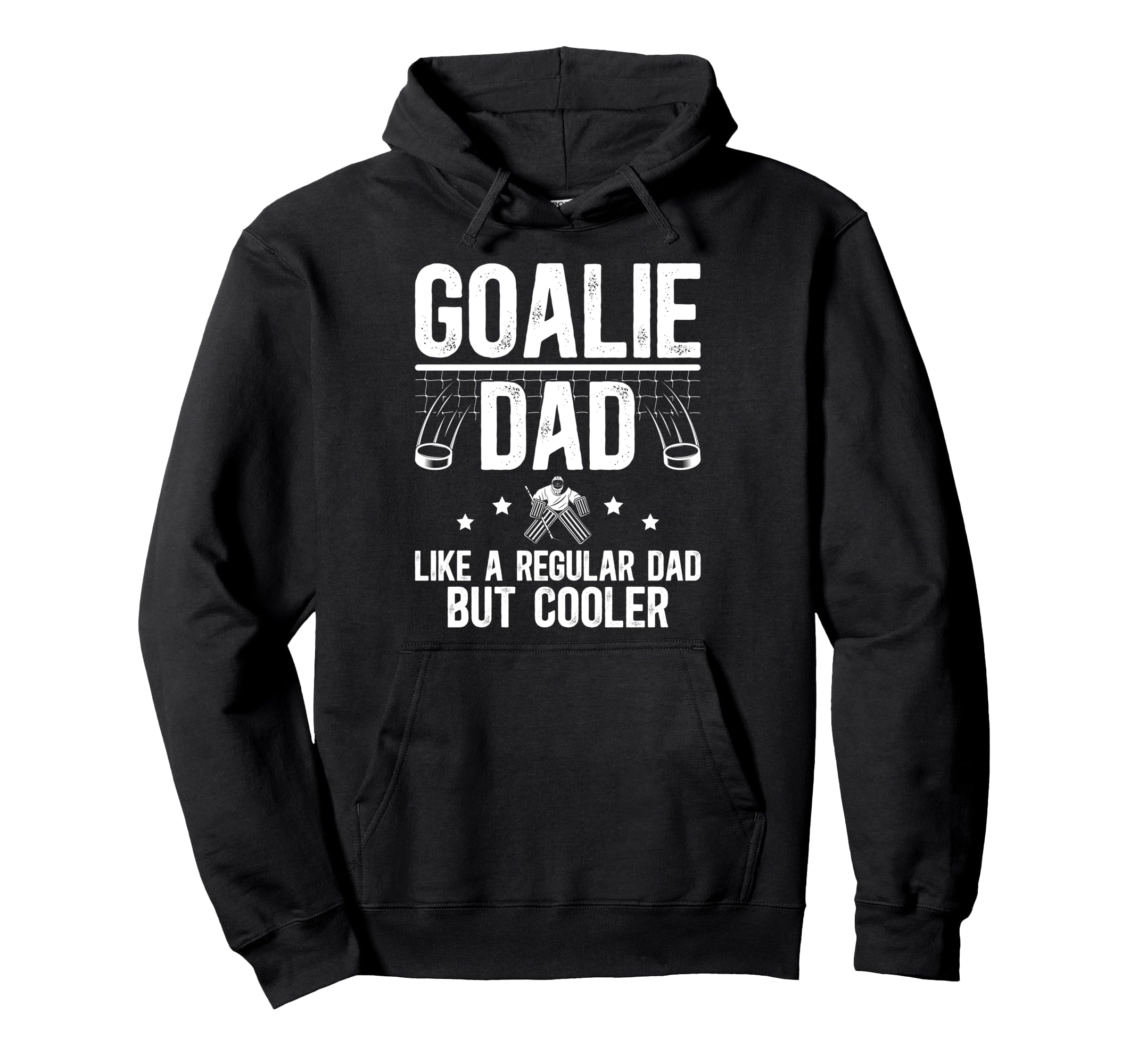 Hockey Goalie Dad Definition Dad Hoodie - Aesthetic Graphic for Adults