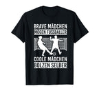 Brave Like Footballer Bolts Yourself T-Shirt - Aesthetic Graphic for Adults