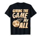 Soccer Team Soccer Mom Soccer Dad T-Shirt - Graphic Print for Adults