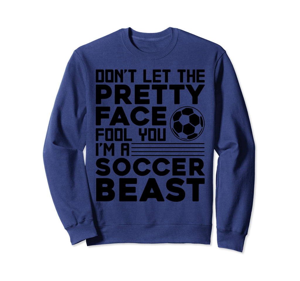Soccer Teen Soccer Lover Sweatshirt - Casual Everyday Wear Men Women