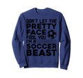 Soccer Teen Soccer Lover Sweatshirt - Casual Everyday Wear Men Women