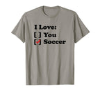 I Love Soccer Designs Jac Hoodie - Novelty Apparel Men Women