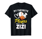 My Favorite Players Baseball Soccer T-Shirt - Custom Art Print Unisex