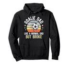 Soccer Goalie Dad Definition Dad Soccer Hoodie - Aesthetic Graphic Unisex