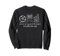 Soccer Lover Soccer Is My Favorite Sweatshirt - Trendy Graphic for Adults
