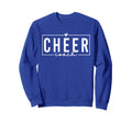 Cheer Coach Funny Cheer Coach Coaching Sweatshirt - Graphic Print Unisex