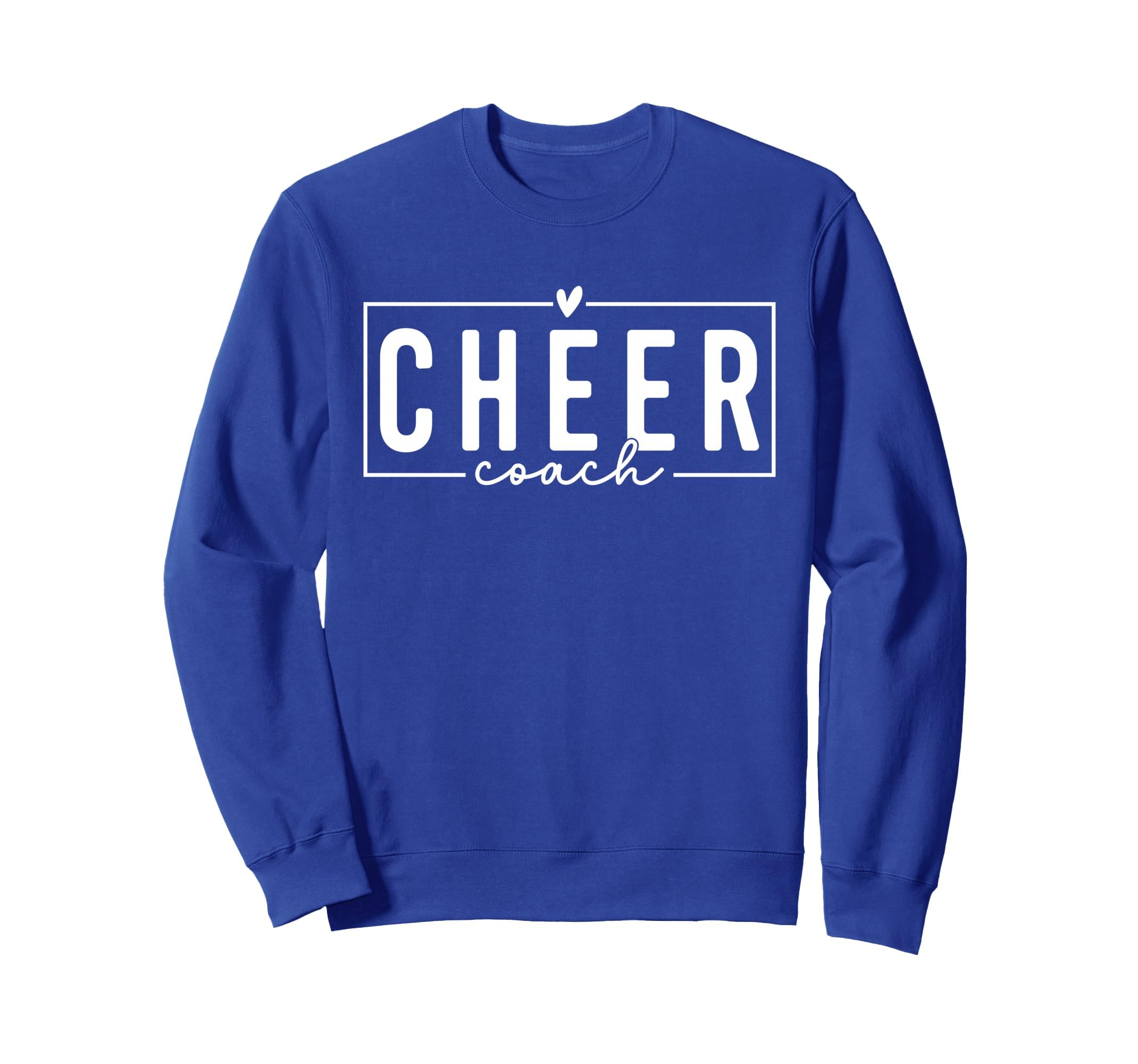Cheer Coach Funny Cheer Coach Coaching Sweatshirt - Graphic Print Unisex
