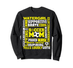 Soccer Mom Traits Best Words Sweatshirt - Minimalist Print for Adults