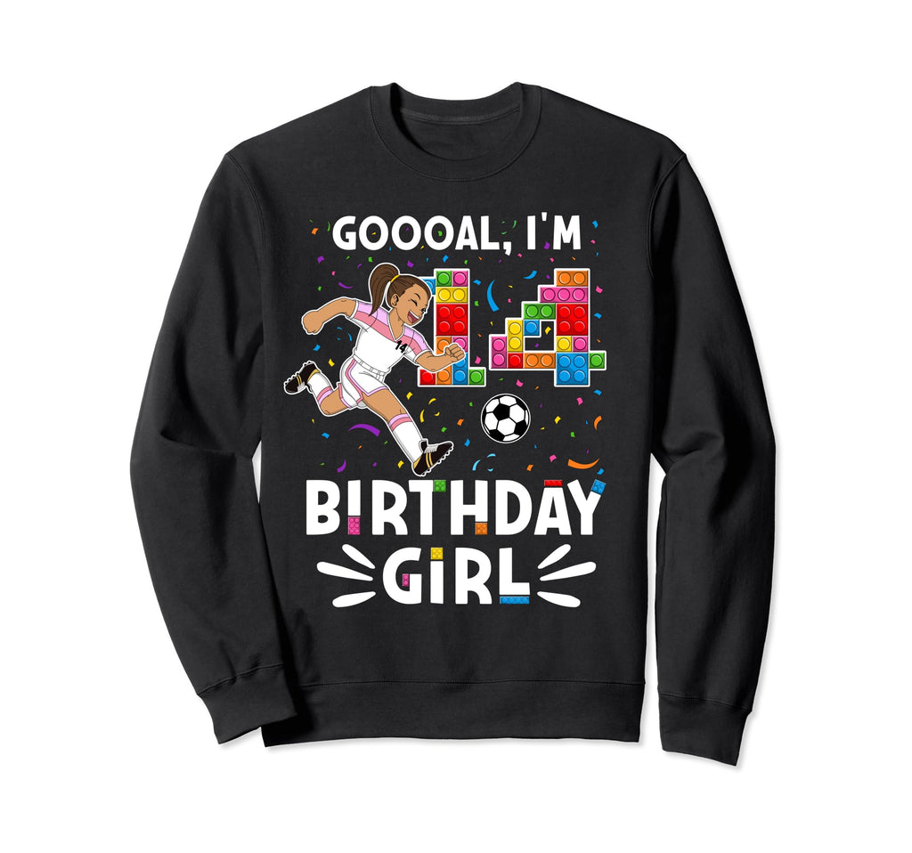 Goooal Im 14 I Building Blocks I Sweatshirt - Trendy Graphic Men Women