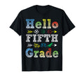 Hello 5Th Grade Back To School Dads T-Shirt - Novelty Apparel Men Women