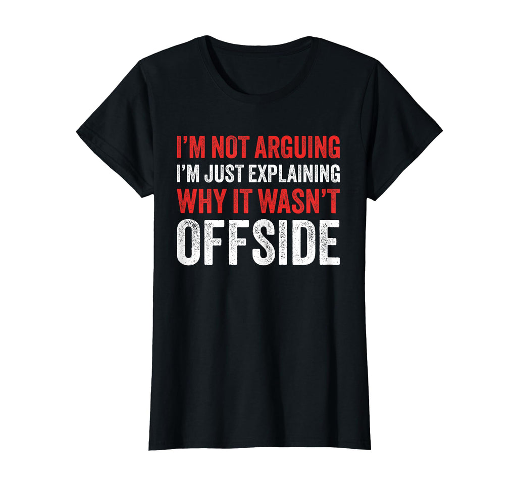Funny Soccer Player Captain Offside T-Shirt - Custom Art Print Men Women