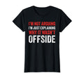 Funny Soccer Player Captain Offside T-Shirt - Custom Art Print Men Women
