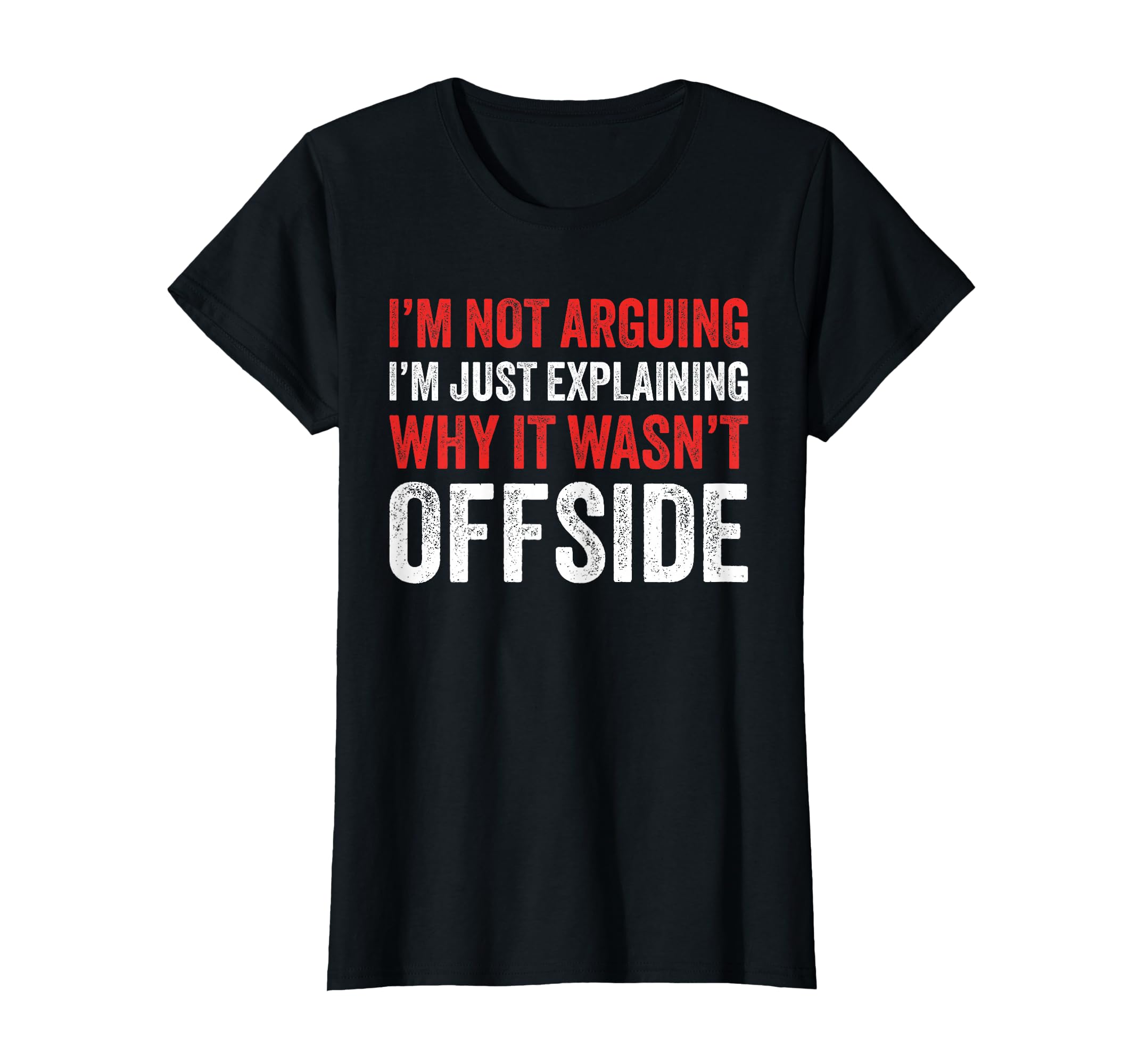 Funny Soccer Player Captain Offside T-Shirt - Custom Art Print Men Women