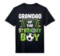 Mens Soccer Grandad Birthday Party T-Shirt - Graphic Print for Adults