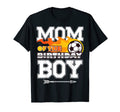 Mom Birthday Soccer Sport Matching T-Shirt - Minimalist Print Men Women