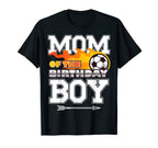 Mom Birthday Soccer Sport Matching T-Shirt - Minimalist Print Men Women