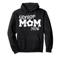 Soccer Senior Mom 2026 Soccer Player Hoodie - Graphic Print for Adults