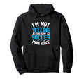 Funny Mom Soccer Player Soccer Fans Hoodie - Minimalist Print for Adults