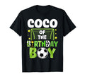 Soccer Coco Birthday Party Family T-Shirt - Casual Everyday Wear Men Women