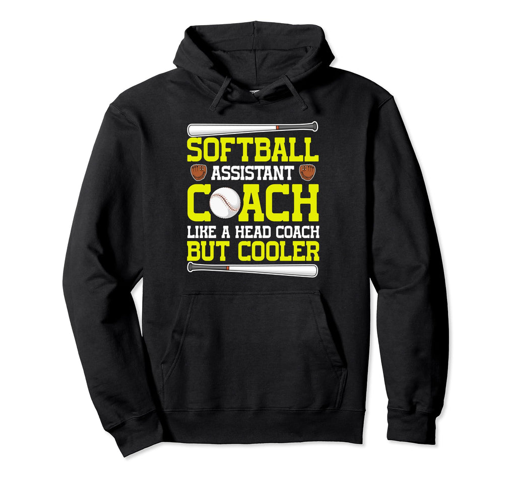Softball Team Coach Softball Assistant Hoodie - Graphic Print Men Women