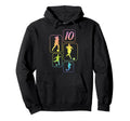 10Th Birthday Soccer Player Hoodie - Fun Novelty Design for Adults