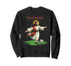 He Is Rizzin Lover Soccer Sweatshirt - Aesthetic Graphic Men Women
