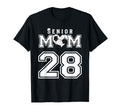 Proud Senior Soccer Mom Custom Jersey T-Shirt - Trendy Graphic Men Women