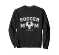 Soccer Mom Heart Casual Sweatshirt - Minimalist Print Unisex