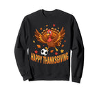 Family Fall Sports Happy Sweatshirt - Graphic Print for Adults