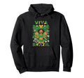 Viva Brazil Soccer Fan Tropical Hoodie - Casual Everyday Wear Men Women