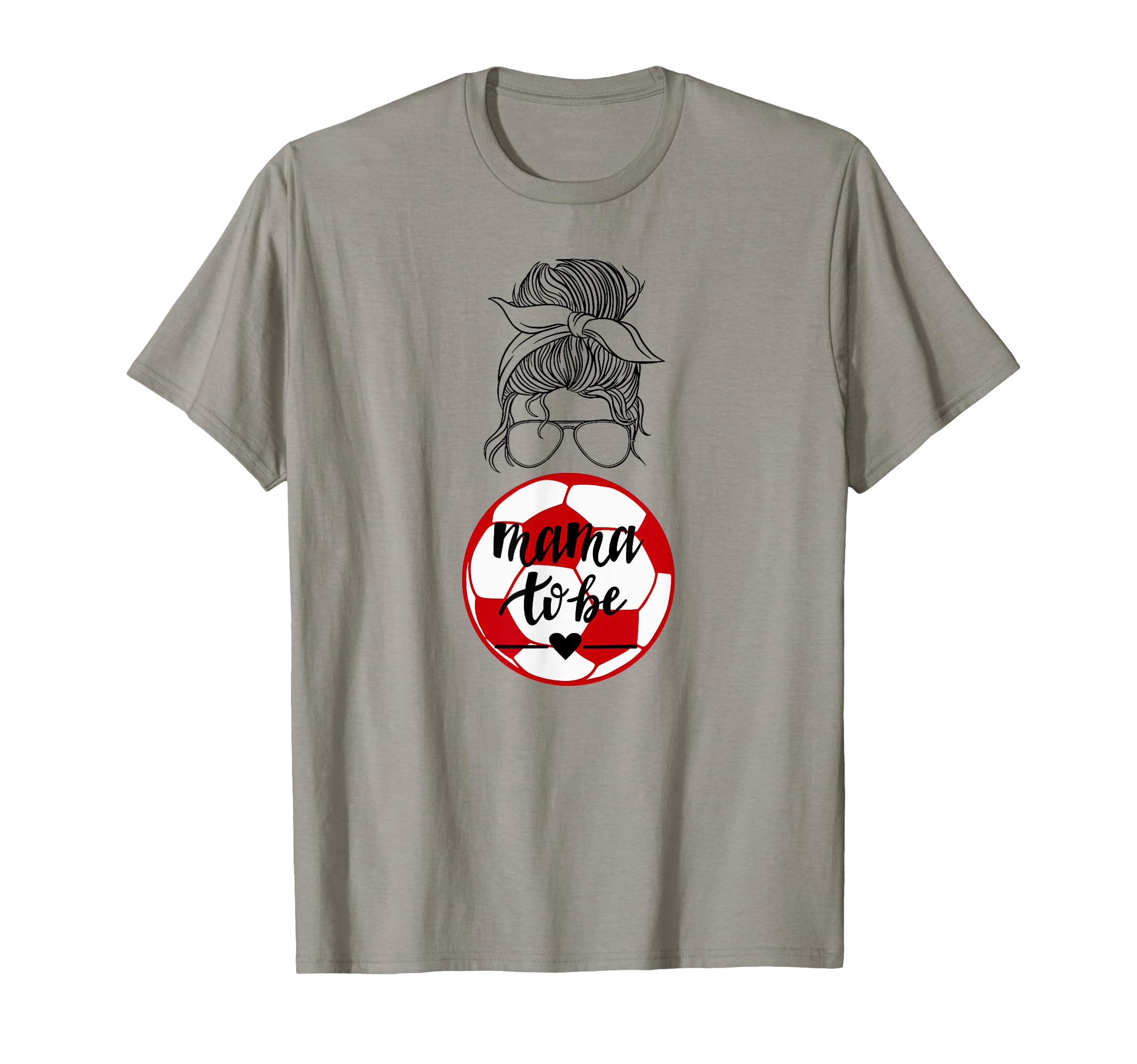 Soccer Mom Sports Gameday Mama T-Shirt - Custom Art Print for Adults