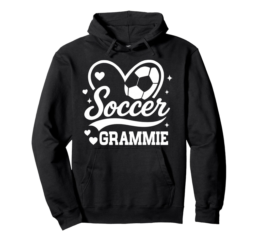 Soccer Grammie Heart Love Soccer Player Hoodie - Minimalist Print Men Women