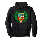 Peru Coat Arms Lima Cusco Peruvian Inca Hoodie - Trendy Graphic Men Women