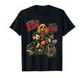 Cocker Spaniel Motorbike Love Footbal T-Shirt - Novelty Apparel Men Women