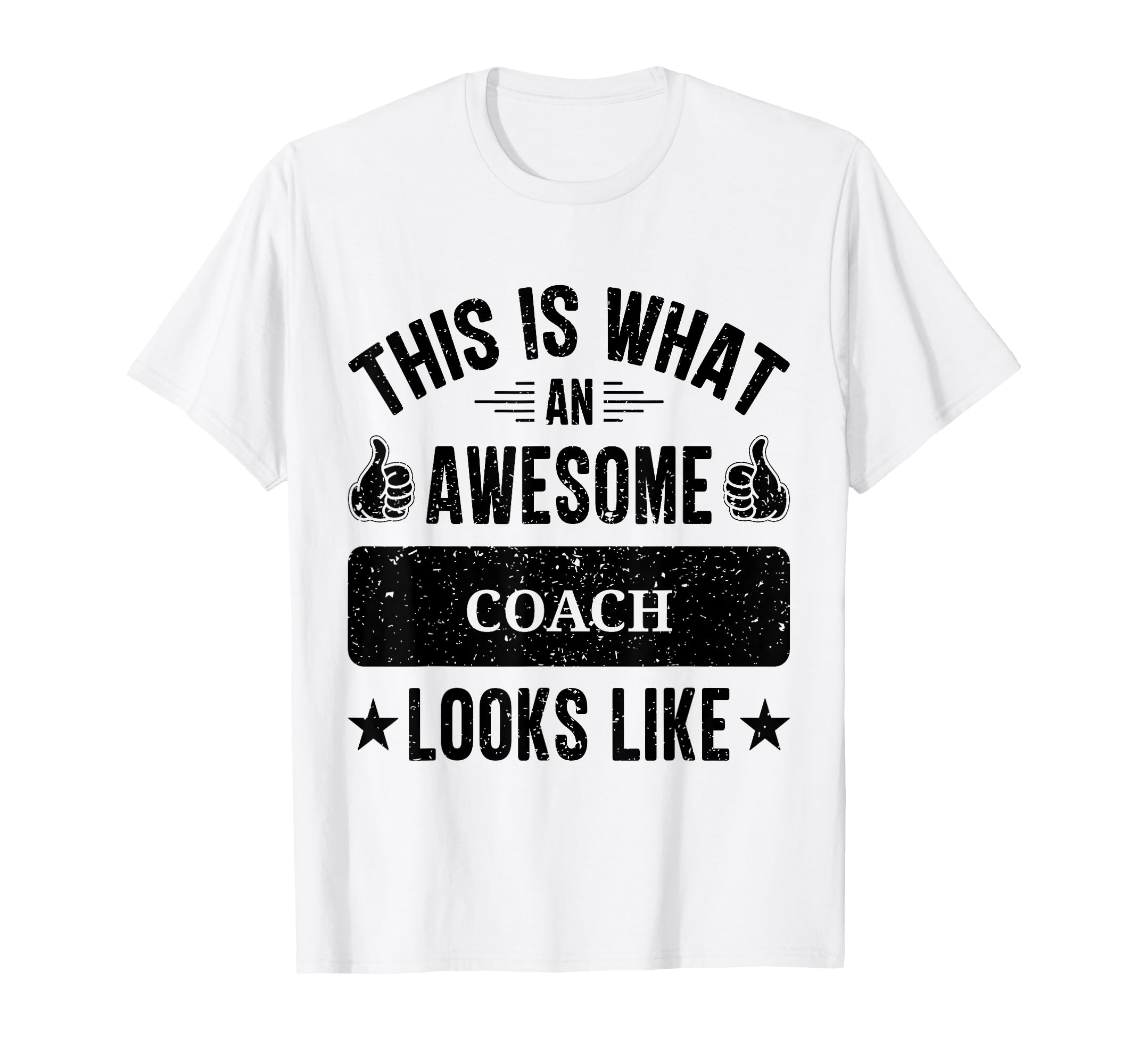 Coach Gifts Funny Coach T-Shirt - Minimalist Print Men Women