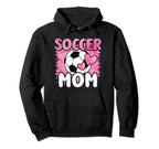 Soccer Mom Soccer Player Son Daughter Hoodie - Streetwear Style Unisex