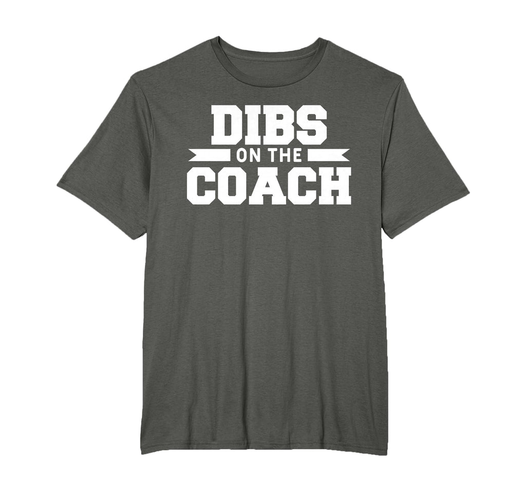 Dibs Coach Basketball Softball Coaching T-Shirt - Unique Graphic Men Women