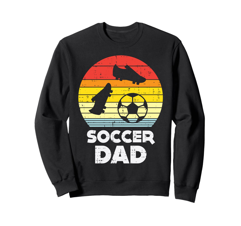 Soccer Dad Sunset Football Player Sweatshirt - Novelty Apparel Men Women