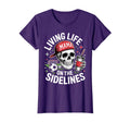 Soccer Mama Living Life T-Shirt - Casual Everyday Wear for Adults