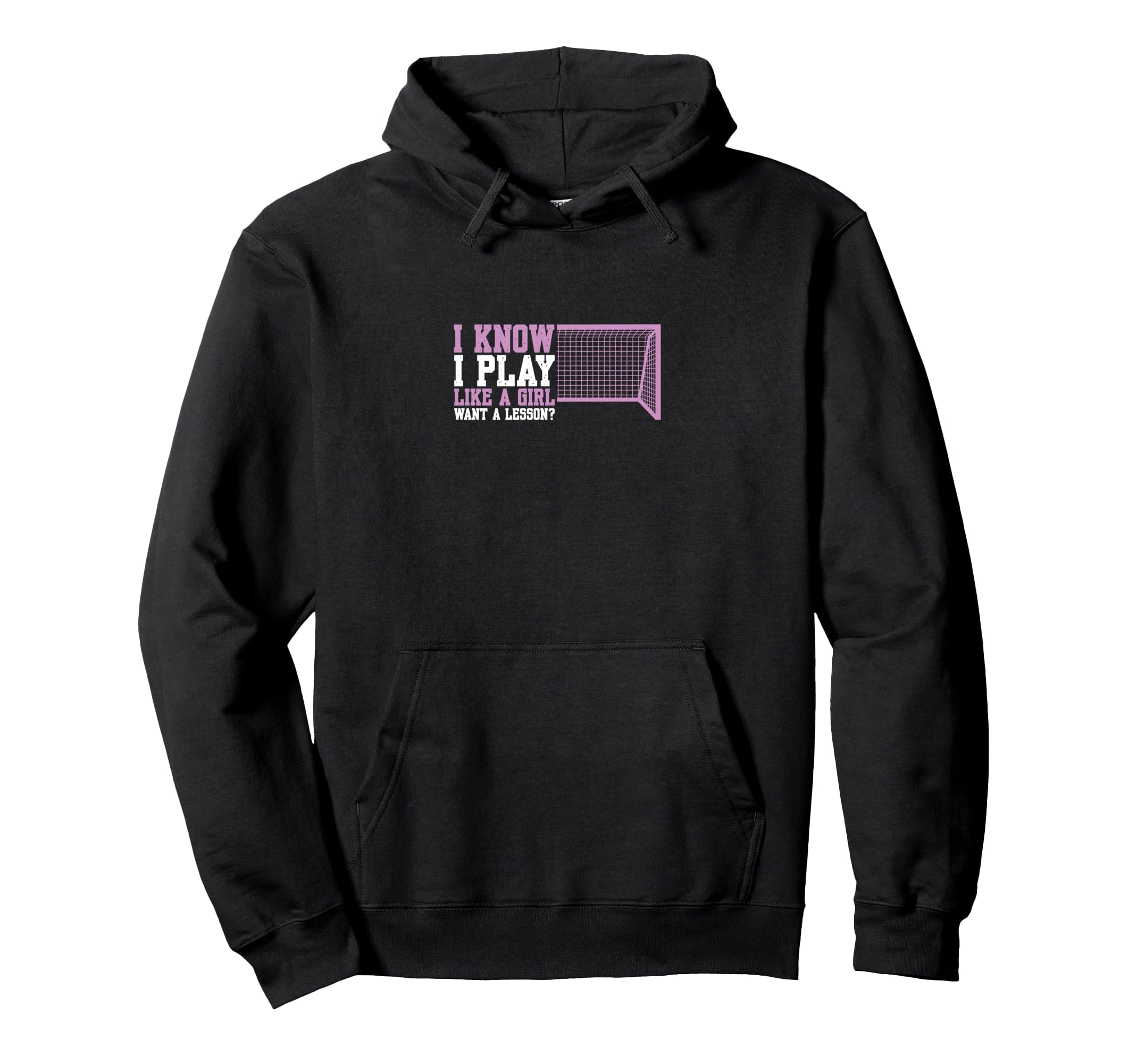 Soccer Want Lesson Hoodie - Fun Novelty Design Unisex