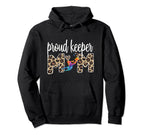 Proud Soccer Goalie Mama Soccer Hoodie - Fun Novelty Design for Adults