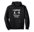 Football Soccer Support Grassroots Children Hoodie - Unique Graphic Unisex